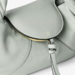 Fendi Spy Small Top Handle Bag 12.6in/ 32cm Matcha Green Gold Hardware For Women 8BR838AYCTF1SK5 - Image 7