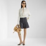 Fendi Spy Small Top Handle Bag 12.6in/ 32cm Beige Gold Hardware For Women 8BR838AYCTF1I73 - Image 3