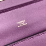 Hermes 24/24 Clemence Swift Purple For Women, Women's Handbags, Shoulder Bags 11.4in/29cm - Image 3