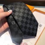 Louis Vuitton Damier Classique Tie Black LV Men Tie M78752 - Image 3