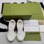 Gucci GG Rhyton Sneaker White And Red For Men - Image 6
