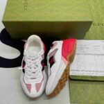 Gucci GG Rhyton Sneaker Pink And Red For Men - Image 7