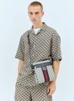 Gucci Ophidia GG Small Messenger Bag Beige And Blue 547926 96IWN 4076 - Image 2