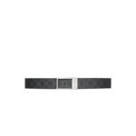 Gucci GG Belt 35mm With Rectangular Buckle Black 722370 KGD0N 1000