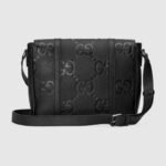Gucci GG Jumbo Medium Messeger Bag Black For Men 12.2in/31cm 760234 AABY0 1000 - Image 5