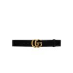 Gucci GG Marmont Wide Belt 40mm Black 795526 0AAAR 1000