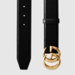 Gucci GG Marmont Wide Belt 40mm Black 795526 0AAAR 1000 - Image 3