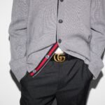 Gucci GG Marmont Wide Belt 40mm Black 795526 0AAAR 1000 - Image 2