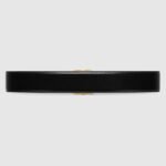 Gucci GG Marmont Wide Belt 40mm Black 795526 0AAAR 1000 - Image 4