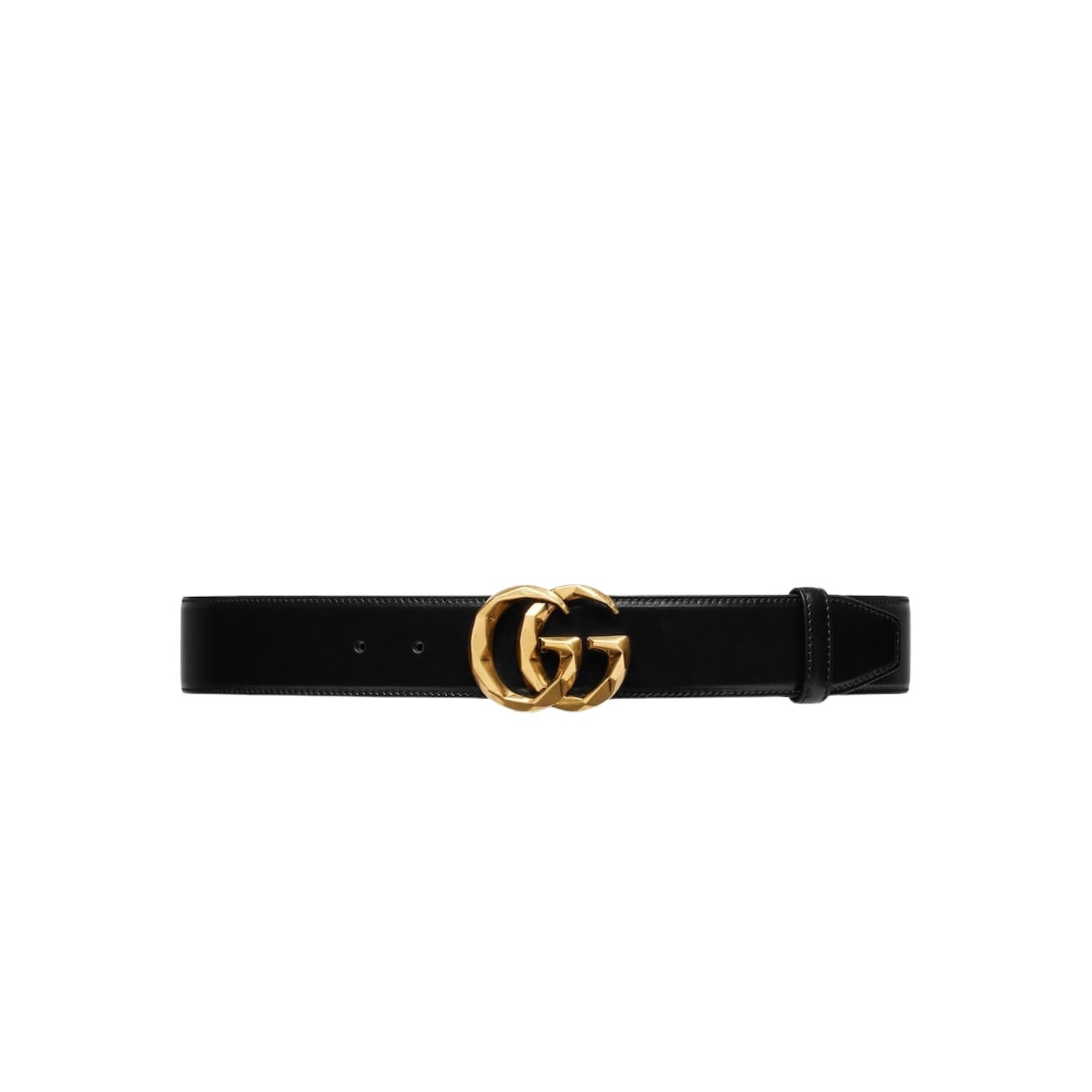 gucci-gg-marmont-wide-belt.jpg Gucci GG Marmont Wide Belt 40mm Black 795526 0AAAR 1000 - Image 1