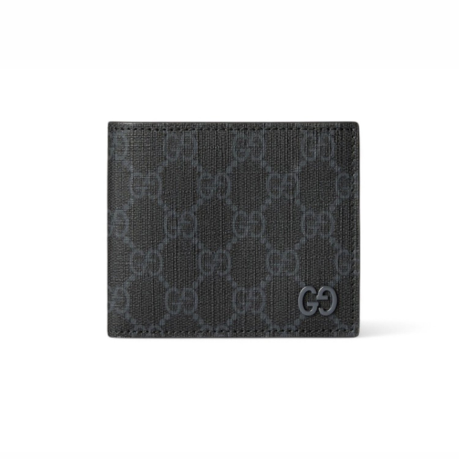 gucci-grey-interior-bi-fold-wallet.jpg Gucci Grey Interior Bi-Fold Wallet Grey For Men 4.3in/11cm 768243 FACQC 1048 - Image 1