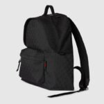 Gucci Medium GG Backpack With Web Black For Men 14.2in/36cm 824624 FAEHZ 1042 - Image 3