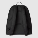 Gucci Medium GG Backpack With Web Black For Men 14.2in/36cm 824624 FAEHZ 1042 - Image 4