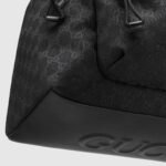 Gucci Medium GG Backpack With Web Black For Men 14.2in/36cm 824624 FAEHZ 1042 - Image 7