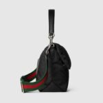 Gucci Medium GG Crossbody Bag With Web Black For Men 14.2in/36cm 821616 FAEHA 1042 - Image 6
