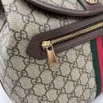 Gucci Ophidia Medium Backpack Beige And Dark Brown Monogram Bag For Women 30cm/12in - 836855 FAE0J 9867 - Image 12
