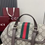 Gucci Ophidia Medium Backpack Beige And Dark Brown Monogram Bag For Women 30cm/12in - 836855 FAE0J 9867 - Image 13