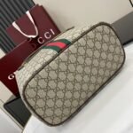 Gucci Ophidia Medium Backpack Beige And Dark Brown Monogram Bag For Women 30cm/12in - 836855 FAE0J 9867 - Image 5