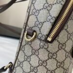 Gucci Ophidia Small Backpack Beige And Dark Brown Monogram Bag For Women 30cm/12in - Image 13