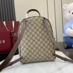 Gucci Ophidia Small Backpack Beige And Dark Brown Monogram Bag For Women 30cm/12in - Image 4