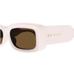 Gucci Rectangle Sunglasses Ivory GG1528S-003 - Image 4