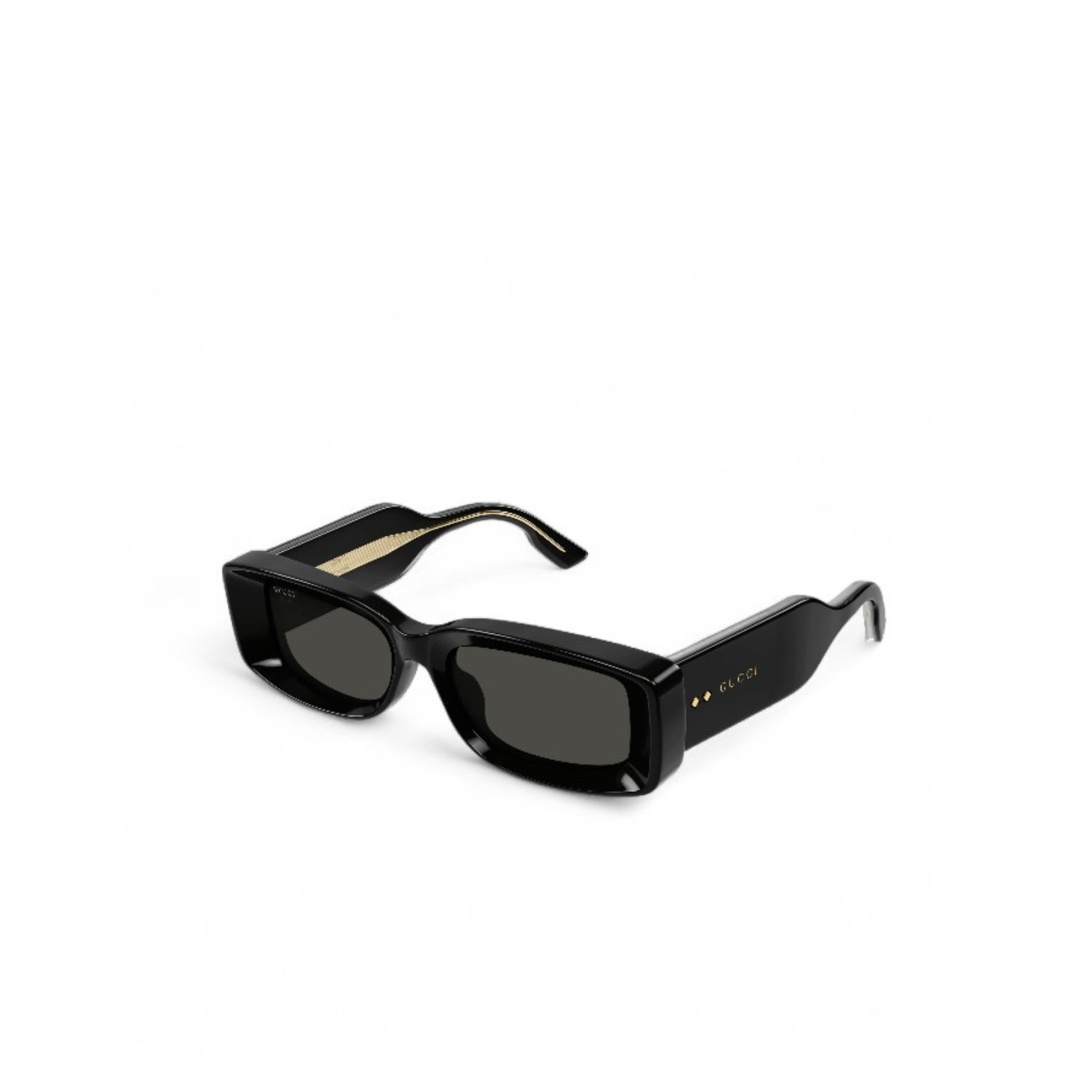gucci-rectangle-sunglasses.jpg Gucci Rectangle Sunglasses Black GG1528S-001 - Image 1