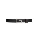Gucci Reversible Belt 36mm With Square G Buckle Black 626974 AP0BN 1062
