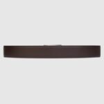Gucci Reversible Belt 36mm With Square G Buckle Black 626974 AP0BN 1062 - Image 5