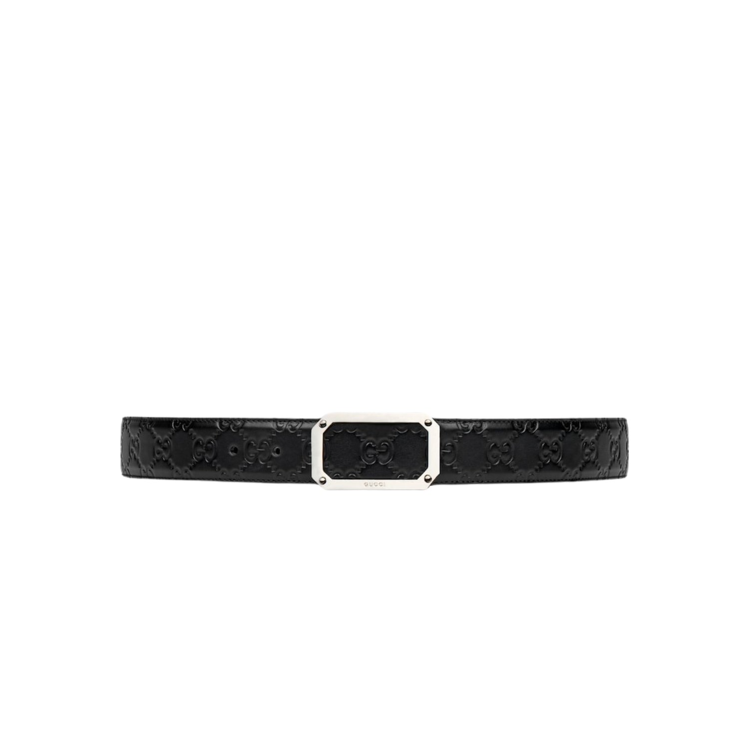 gucci-signature-belt-1.jpg Gucci Signature Belt 38mm Black 403941 CWC0N 1000 - Image 1