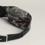 Hermes Banasilk Belt Bag Black For Men 14cm/5.7in - H085437CKAA - Image 3