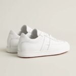 Hermes Boomerang Sneakers White For Men H202950ZH93390 - Image 2