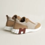 Hermes Bouncing Sneakers Beige Argile For Men H232856ZH1J410 - Image 5