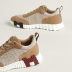 Hermes Bouncing Sneakers Beige Argile For Men H232856ZH1J410 - Image 6