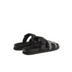 Hermes Chypre Sandals Prunoir/ Noir For Men H251888ZHPN390 - Image 4