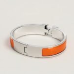 Hermes Clic H Bracelet Orange H700001FP8APM - Image 3
