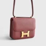 Hermes Constance 18 Burgundy For Women 18cm/7.25in - Image 2