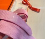 Hermes Elegent Rose Silk Tie For Men - Image 6