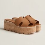 Hermes Eze 30 Sandals Natural For Women H221026Z A3360 - Image 3