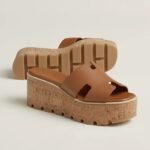 Hermes Eze 30 Sandals Natural For Women H221026Z A3360 - Image 4