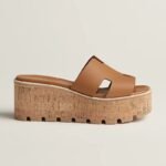 Hermes Eze 30 Sandals Natural For Women H221026Z A3360 - Image 6