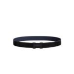 Hermes H Belt Buckle And Reversible Leather Strap 32 mm Noir/Bleu Nuit H080029CY89