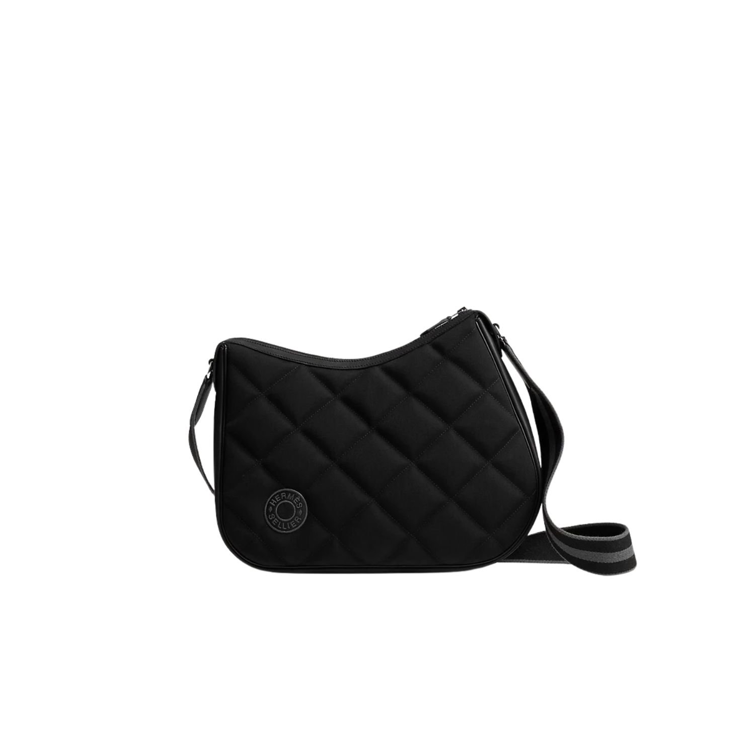 hermes-horseback-bag-noir.jpg Hermes Horseback Bag Noir For Men 37cm/14.6in - H085410CKAD - Image 1