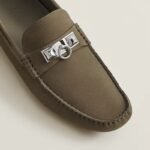 Hermes Irving Loafer Vert Toundra For Men H231933ZHV1420 - Image 4