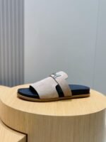 Hermes Jaures Sandals Grayish For Men - Image 3