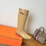 Hermes Jumping Boot Beige Natura For Women H251353Z BA365 - Image 5