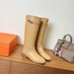 Hermes Jumping Boot Beige Natura For Women H251353Z BA365 - Image 7