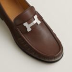 Hermes Karlo Loafers Marron Pecan For Men H251996ZANP390 - Image 3