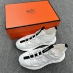 Hermes Katana Sneakers Blanc For Men H251981ZH90400 - Image 3