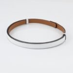 Hermes Kelly 18 Belt Blanc H069853CD01 - Image 3