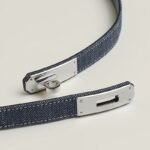 Hermes Kelly Jean 18 Belt Bleu Navy H010777UKAA - Image 3